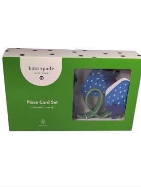 Kate Spade x Target Strawberry Theme Place Card Set Ceramic + Paper